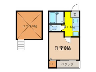 ファイブスタ－ハイツの物件間取画像